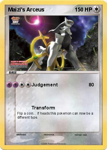 Pokemon Maizi's Arceus