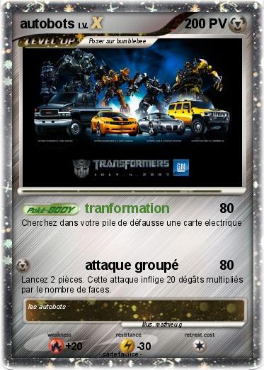 Pokemon autobots