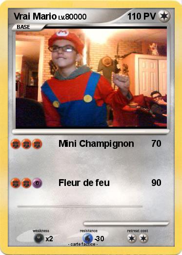 Pokemon Vrai Mario