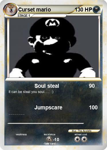 Pokemon Curset mario
