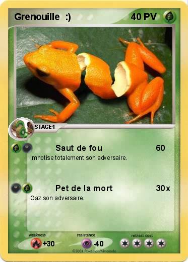 Pokemon Grenouille  :)