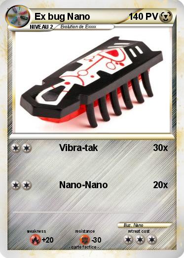 Pokemon Ex bug Nano