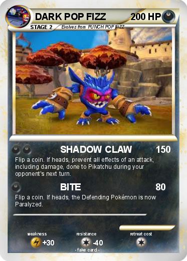 Pokemon DARK POP FIZZ