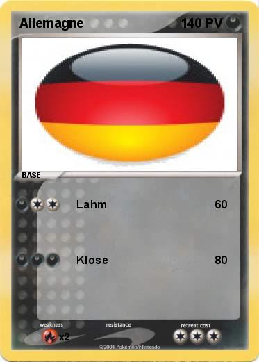 Pokemon Allemagne