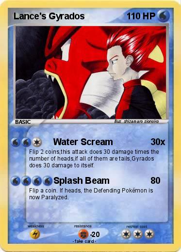Pokemon Lance's Gyrados