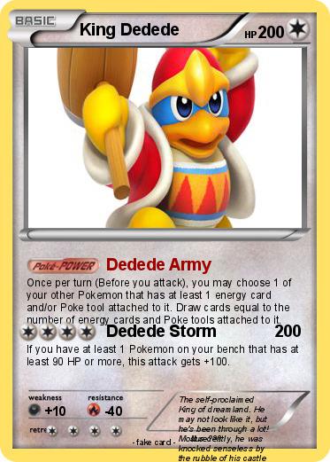 Pokemon King Dedede