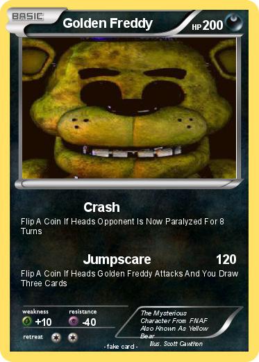 Pokemon Golden Freddy