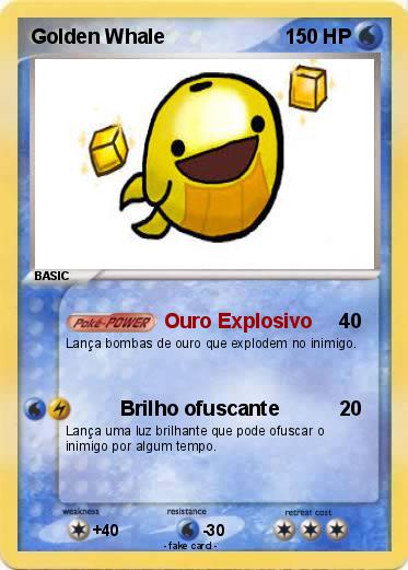 Pokemon Golden Whale