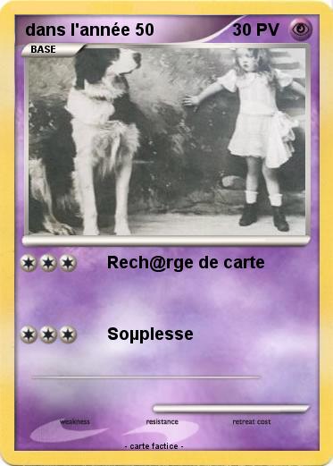 Pokemon dans l'année 50