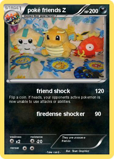 Pokemon poké friends Z