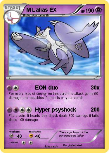 Pokemon M Latias EX