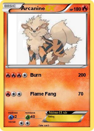 Pokemon Arcanine