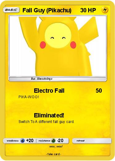 Pokemon Fall Guy (Pikachu)