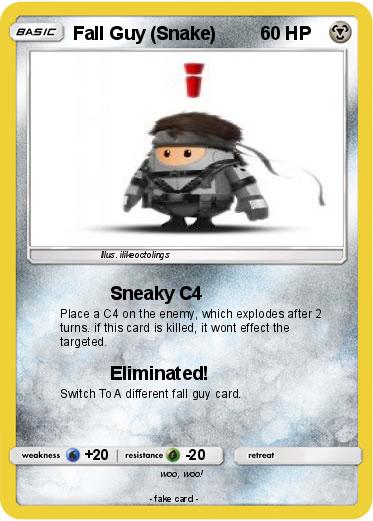 Pokemon Fall Guy (Snake)