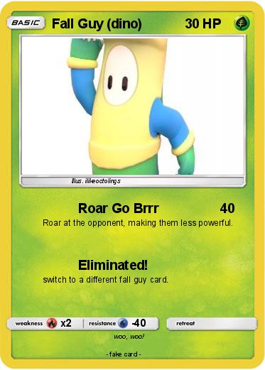 Pokemon Fall Guy (dino)