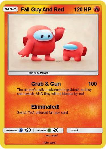 Pokemon Fall Guy And Red