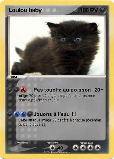 Pokemon Loulou baby