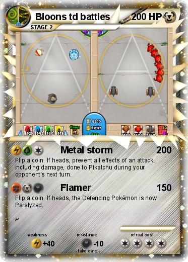 Pokemon Bloons td battles