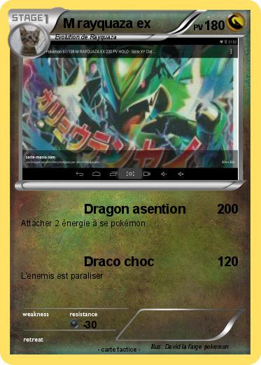 Pokemon M rayquaza ex