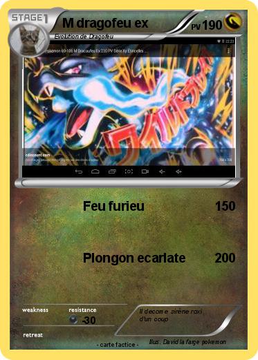 Pokemon M dragofeu ex
