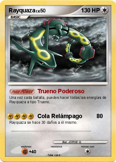 Pokemon Rayquaza