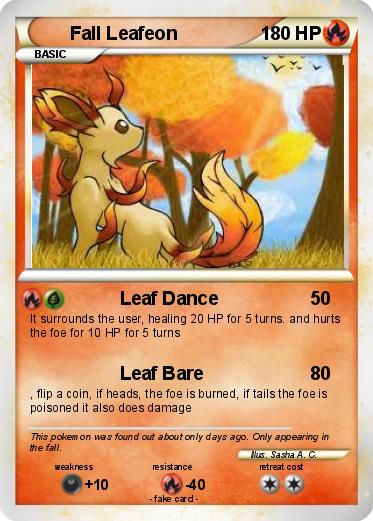 Pokemon Fall Leafeon