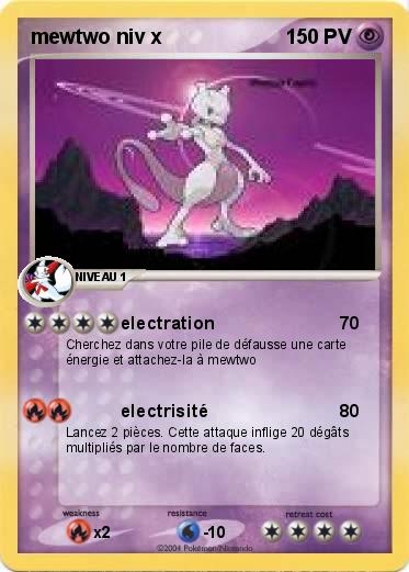 Pokemon mewtwo niv x