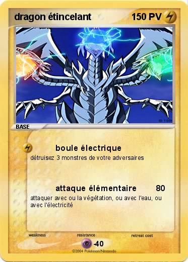 Pokemon dragon étincelant