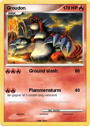 Pokemon Groudon