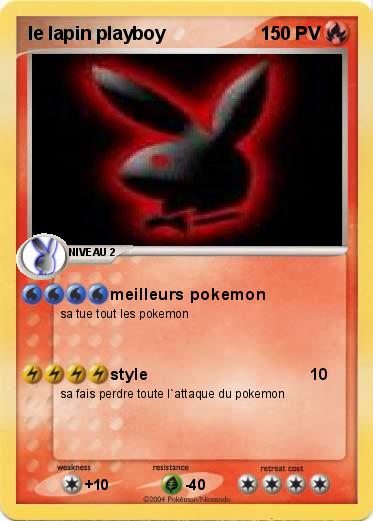 Pokemon le lapin playboy