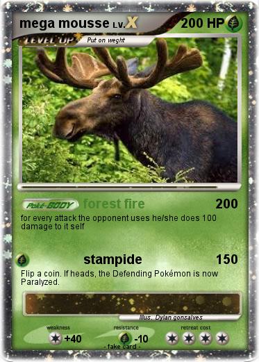 Pokemon mega mousse