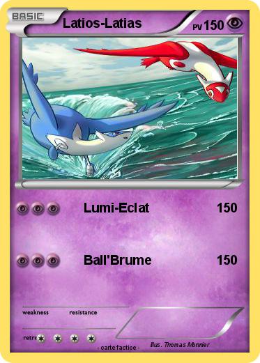 Pokemon Latios-Latias