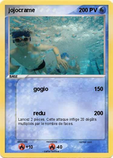 Pokemon jojocrame