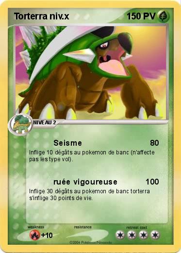 Pokemon Torterra niv.x                     