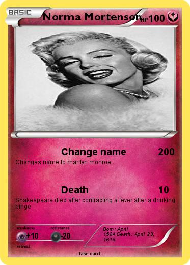 Pokemon Norma Mortenson