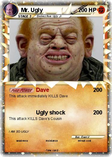 Pokémon Mr Ugly 16 16 - Dave - My Pokemon Card