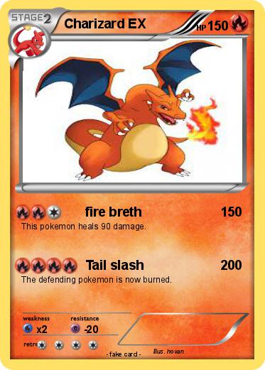 Pokemon Charizard EX