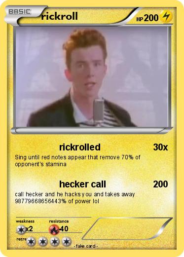Pokemon rickroll