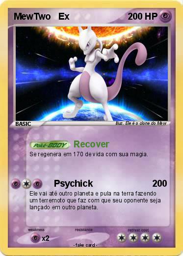 Pokemon MewTwo   Ex