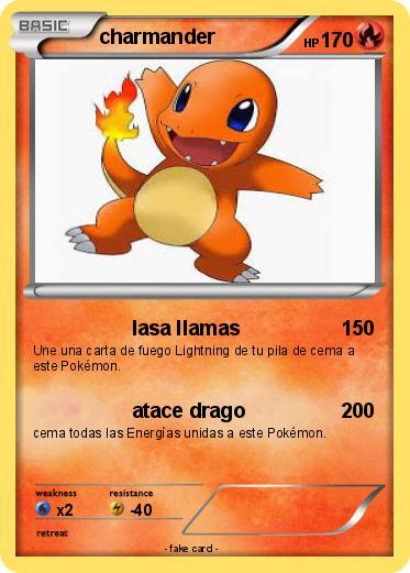 Pokemon charmander
