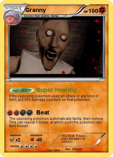 Pokemon Granny