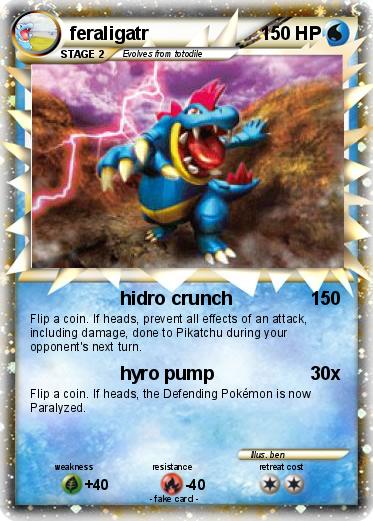 Pokemon feraligatr