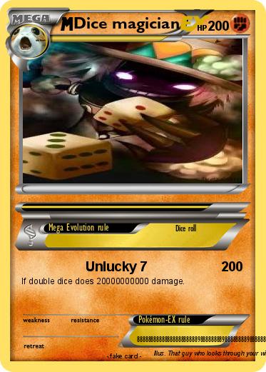 Pokemon Dice magician