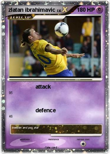 Pokemon zlatan ibrahimavic