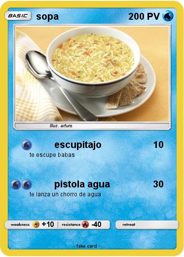 Pokemon sopa