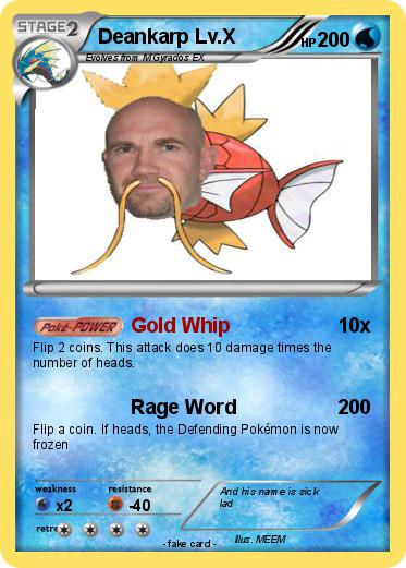 Pokemon Deankarp Lv.X