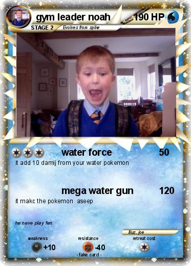 Pokemon gym leader noah