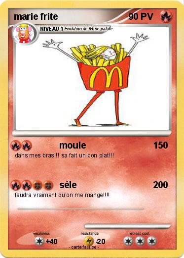 Pokemon marie frite