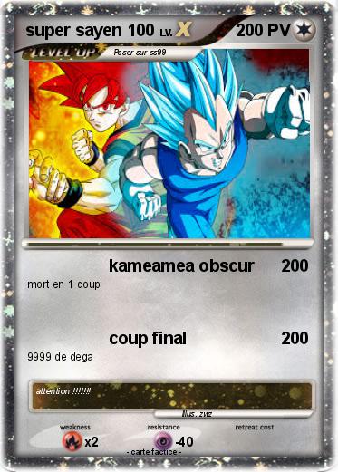Pokemon super sayen 100