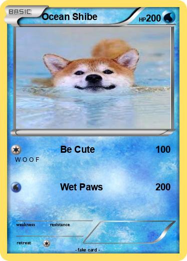 Pokemon Ocean Shibe